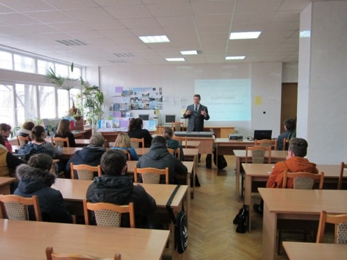 Творча зустріч зі студентами к.т.н. Анісімова&nbsp;В.В.