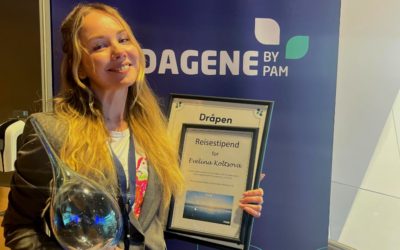 Випускниця кафедри технології неорганічних речовин та екології отримала Водний приз у Норвегії