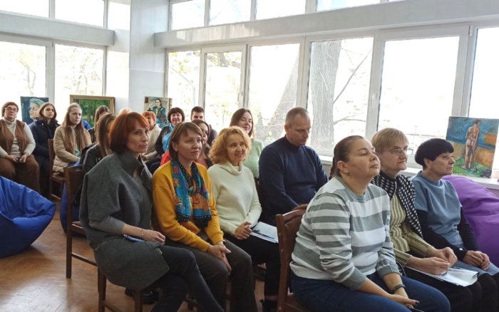 Відкриття персональної виставки акварелей та графіки професора Володимира Нефедова_2