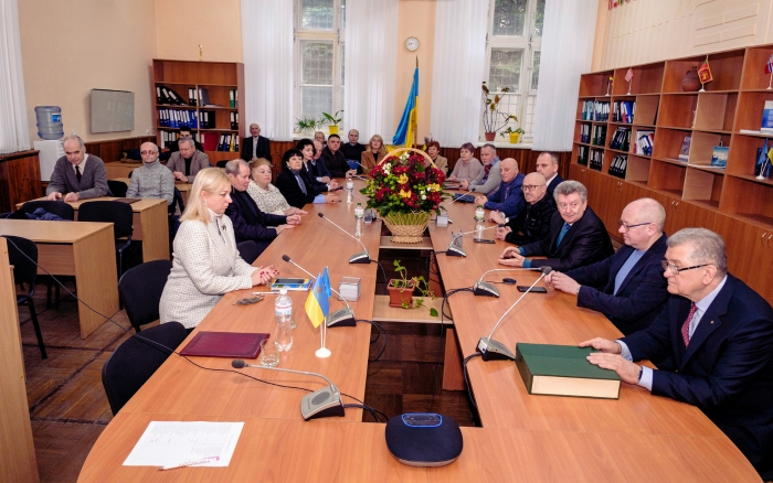 Урочистості до 150-річчя з дня народження Л.В. Писаржевського_Вчена рада_2