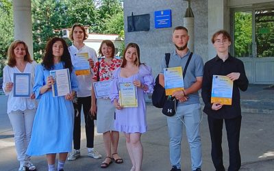 Привітання переможців Всеукраїнських студентських наукових заходів
