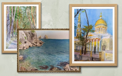 Відкриття виставки графіки та акварелей професора Володимира Нефедова