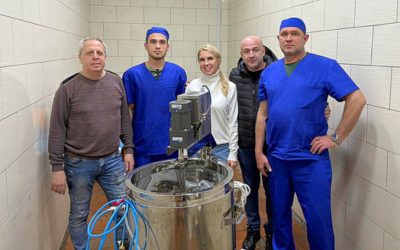 Співробітники кафедри ТПЖ та ХП ННІ УДХТУ освоїли нове обладнання на Солонянському молокозаводі