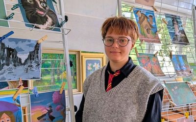 Творча виставка Анастасії Шестарал «Віртуальні фарби»