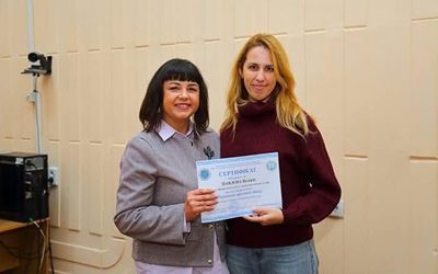 Кафедру представлено на круглому столі «Відкриття нових наукових горизонтів»