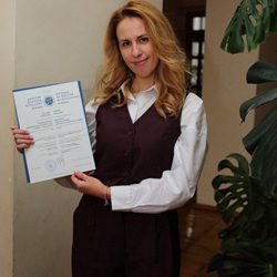 Вітаємо Валерію Павлову, асистента кафедри БТ та БЖД!