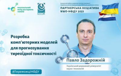 Проєкт науковця ННІ УДХТУ Павла Задорожнього визнано переможцем конкурсу НФДУ