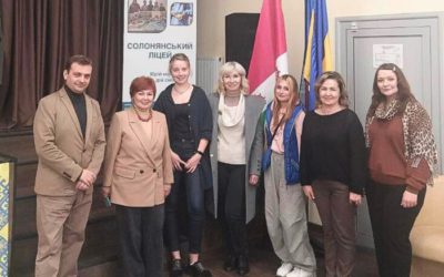 Зустріч ННІ УДХТУ з одинадцятикласниками Солонянського ліцею