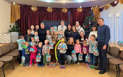 “Good that unites”: students of the SEI USUCT presented gifts to children