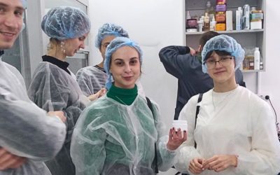 Masters of the SEI USUCT visited the production of cosmetics “LekoPro”