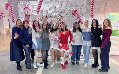 Новорічний концерт-ярмарок в ННІ УДХТУ