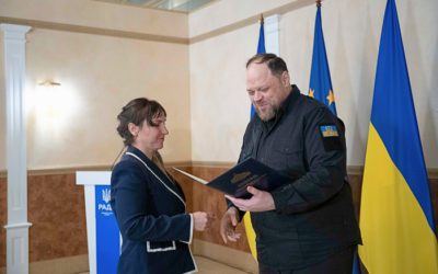 Професор ННІ УДХТУ Олеся Шмичкова відзначена Премією Верховної Ради України