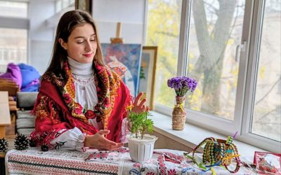 Свято української хустки в ННІ УДХТУ