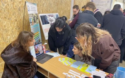 Профорієнтаційна зустріч з випускниками ліцею №7 ДМР