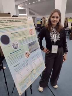 Учасниця гуртка “Біо Тех” взяла участь у “Олімпіаді геніїв України”