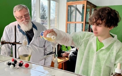 Dnipro School Students Explored “Green Chemistry” and 3D Printing in the Laboratories of SEI USUCT