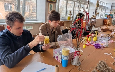 Великодній майстер-клас в Артпросторі УДХТУ