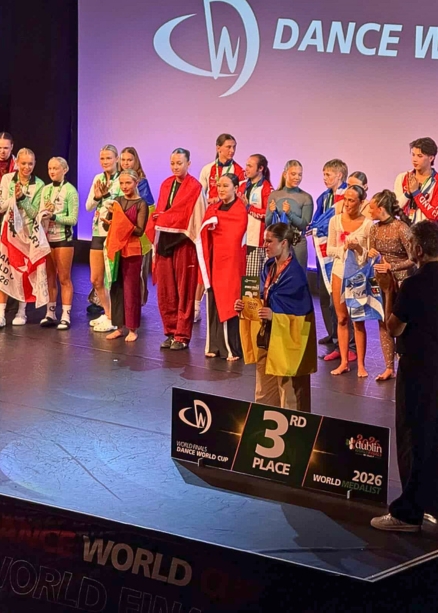 Студентка ННІ УДХТУ Анна Горенко – бронзова призерка Dance World Cup 2026_5