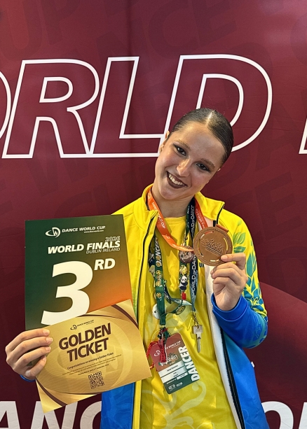 Студентка ННІ УДХТУ Анна Горенко – бронзова призерка Dance World Cup 2026_7