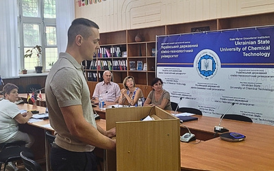 Аспірант кафедри ТНР та Е Іван Борисов захистив дисертацію зі спеціальності 161 Хімічні технології та інженерія