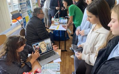 The Department of Computer-Integrated Technologies and Robotics Introduced Students of the “TANDEM” Lyceum to Robots, Measurements, and Computer Engineering